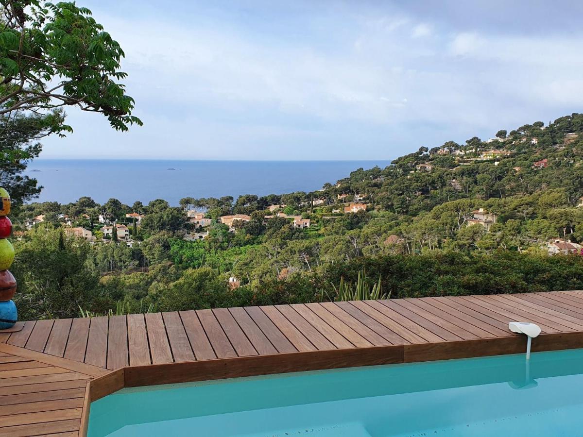 Pretty House With Sea View On The Hy Res Villa Hyeres Exterior photo