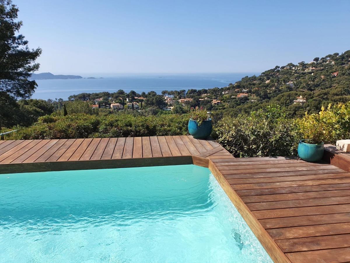 Pretty House With Sea View On The Hy Res Villa Hyeres Exterior photo